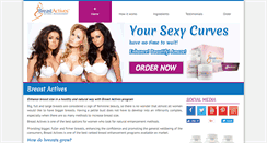 Desktop Screenshot of breastactives.org.uk